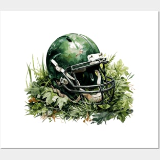 American Football Helmet Posters and Art